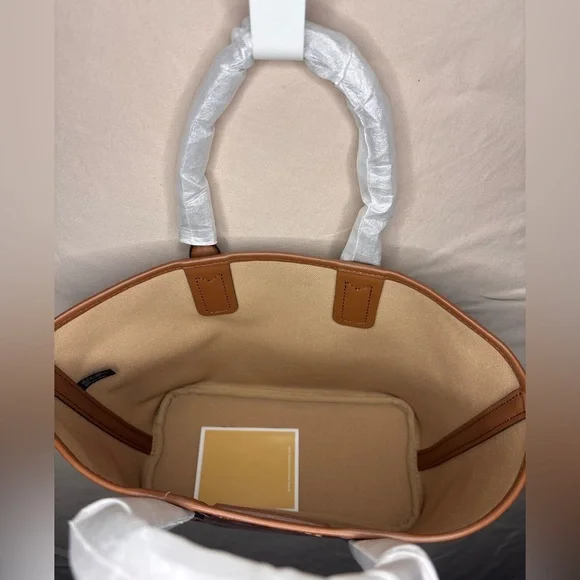 Michael Kors Tan and Brown Jodie Tote - Picture 7 of 12